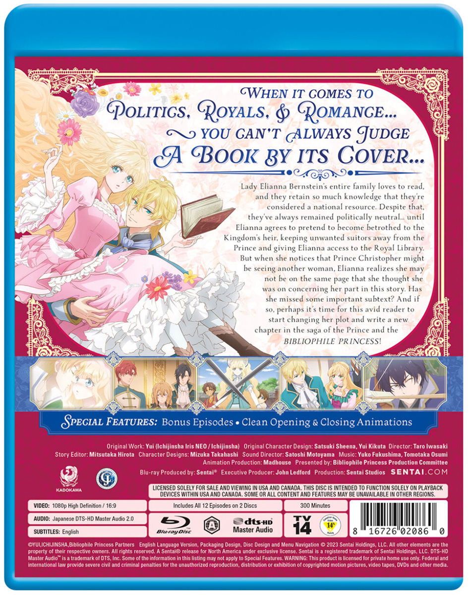 Bibliophile Princess Blu-ray image count 1